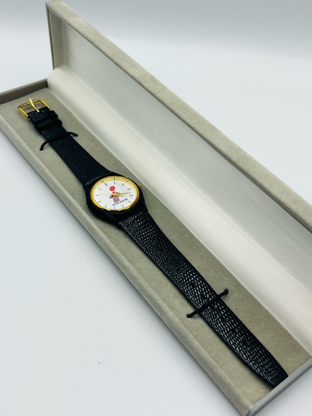 Vintage Bonica Watch Black & Gold – NEW – Rare Corporate “Section Locale 800”